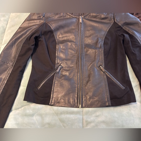 Real leather lined jacket - Picture 5 of 7